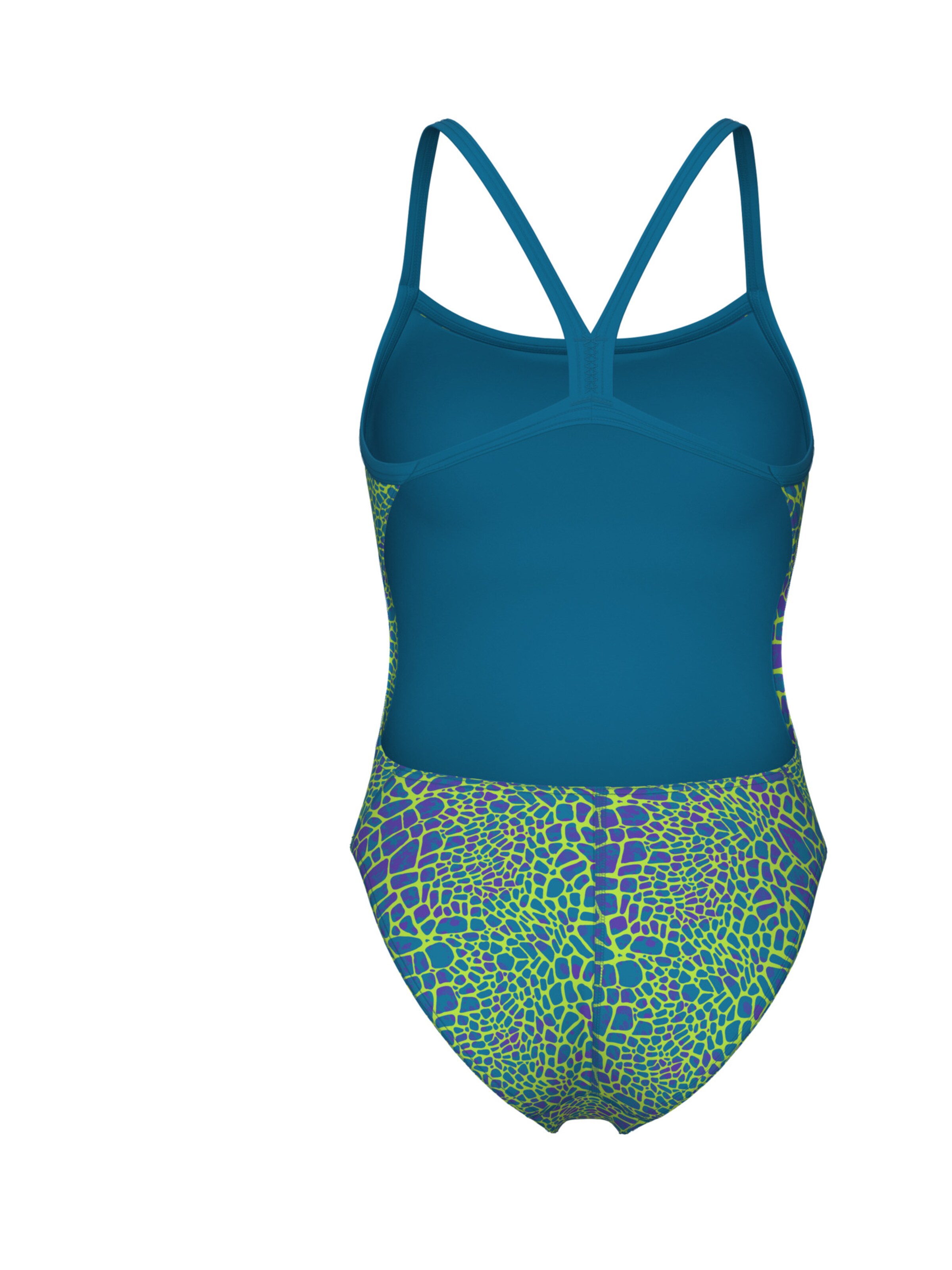 Bustieră Costum de baie sport 'Snakeskin' de la ARENA pe verde