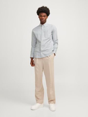 JACK & JONES Regular Fit Hemd 'BROOK' in Grün