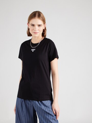 Mavi Shirt in Black: front