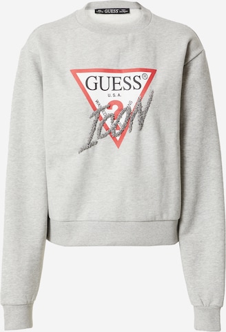 Bluză de molton de la GUESS pe gri: față