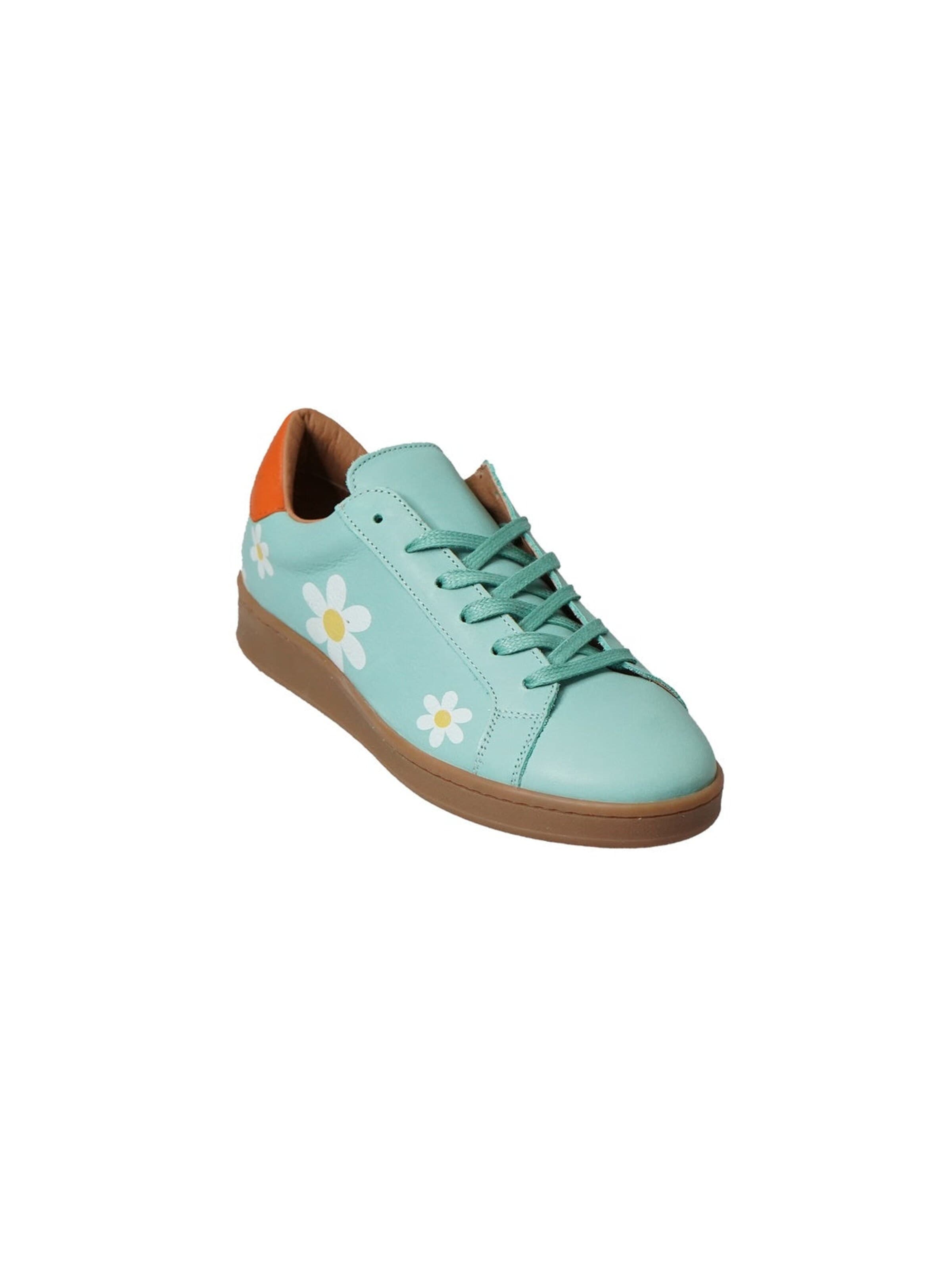 Yoxeone Sneakers 'Bloomé' in Green: front