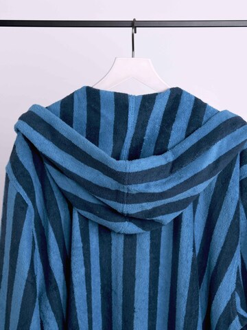 TOM TAILOR Long Bathrobe in Blue
