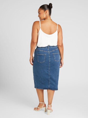 Gonna 'Kim' di ABOUT YOU Curvy in blu