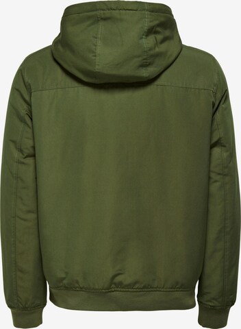 Only & SonsPrijelazna jakna 'Damian' - zelena boja