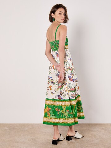 Apricot Dress ' ' in Green