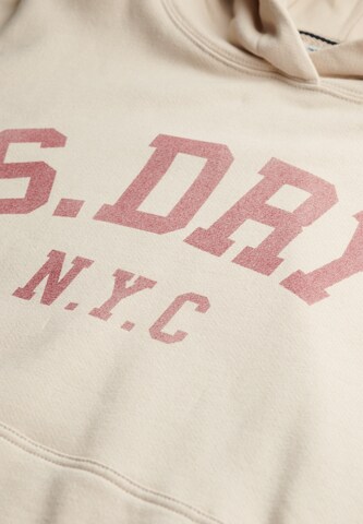 Sweat-shirt 'Athletic Essentials' Superdry en gris