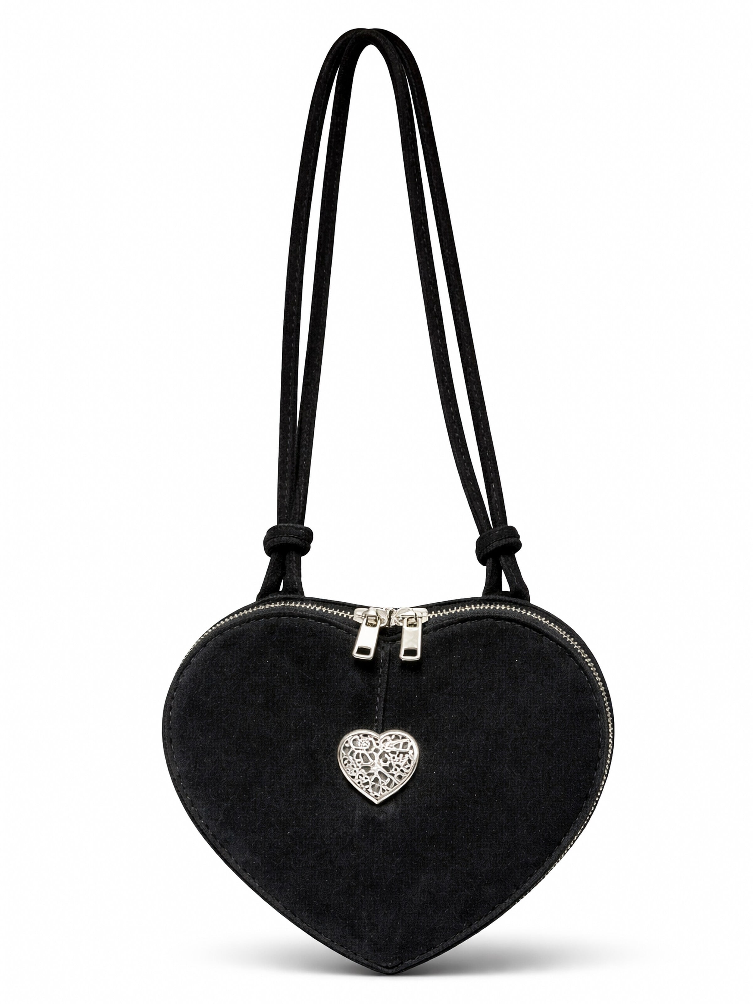 Allgäu Rebell Crossbody Bag 'Oktoberfest' in Black: front