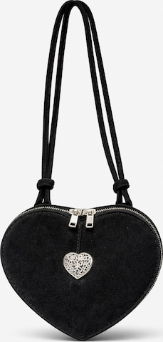 Allgäu Rebell Crossbody Bag 'Oktoberfest' in Black: front