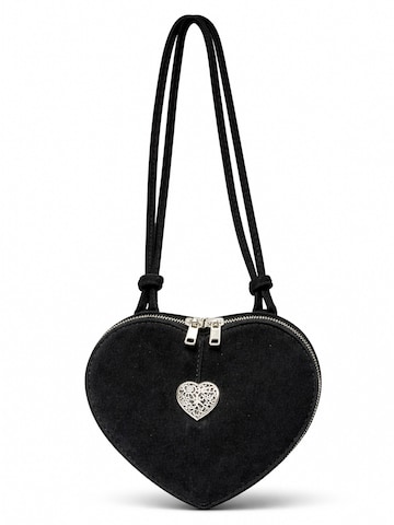 Allgäu Rebell Crossbody Bag 'Oktoberfest' in Black: front