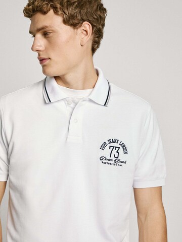 T-Shirt 'Bradley' Pepe Jeans en blanc
