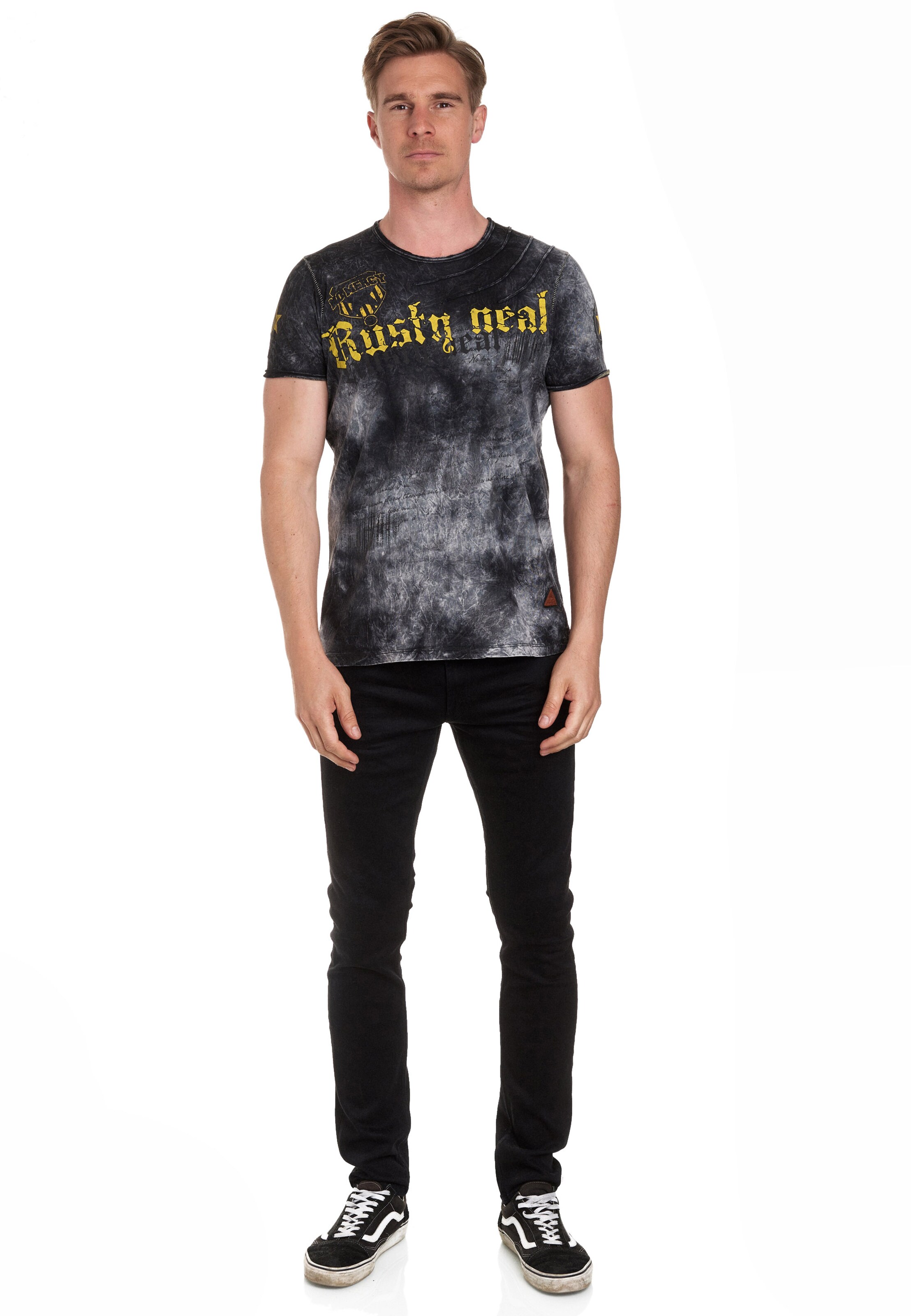 Rusty Neal Shirt in Zwart