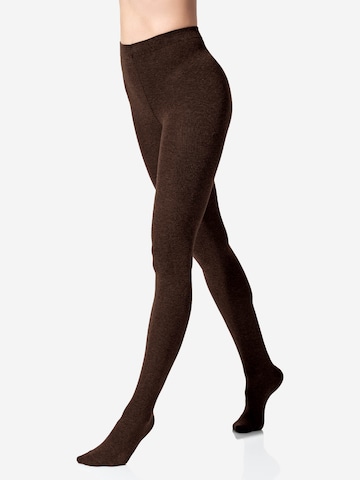 Yenita Tights in Brown: front