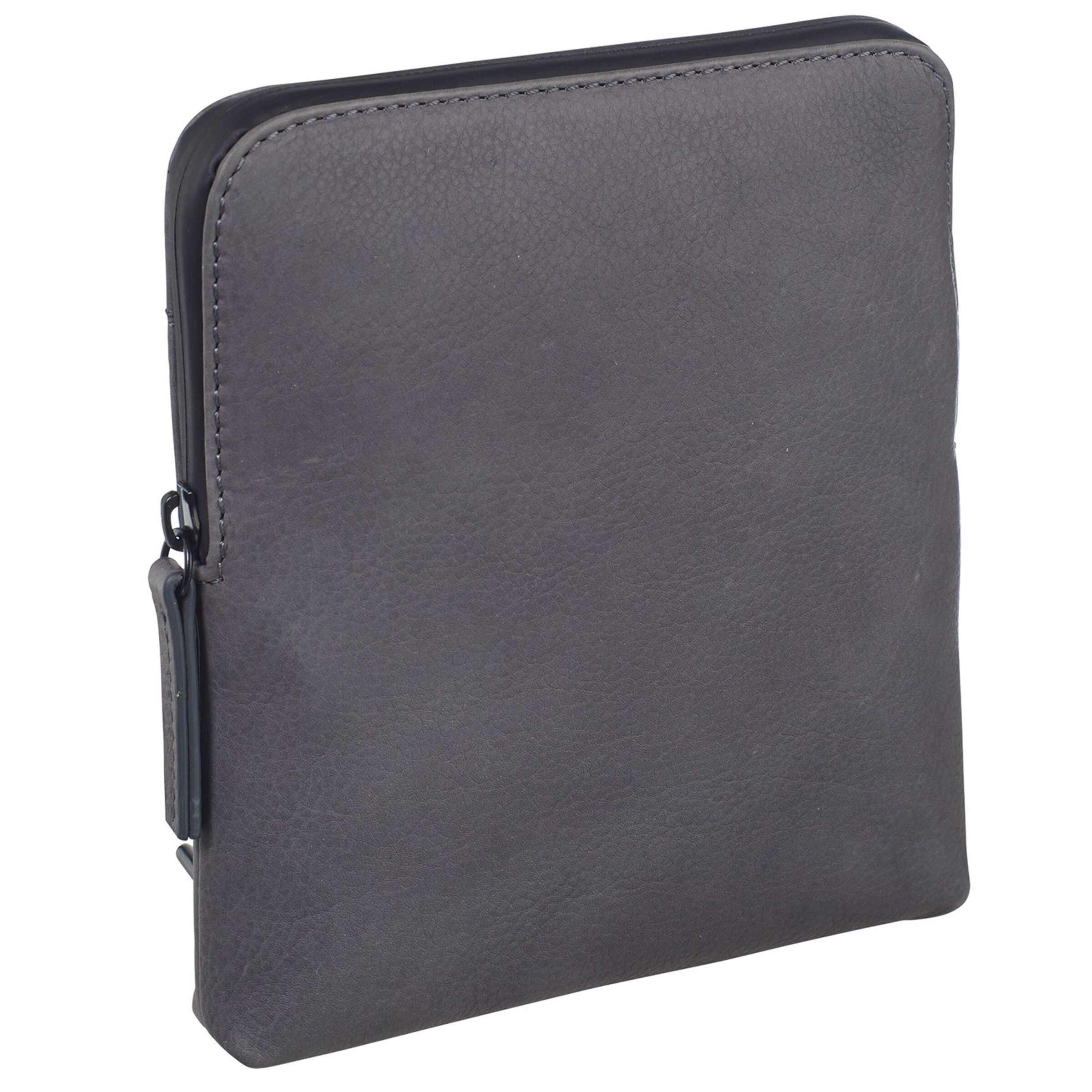 LEONHARD HEYDEN Umhängetasche 'Den Haag' in Grau: Vorderseite