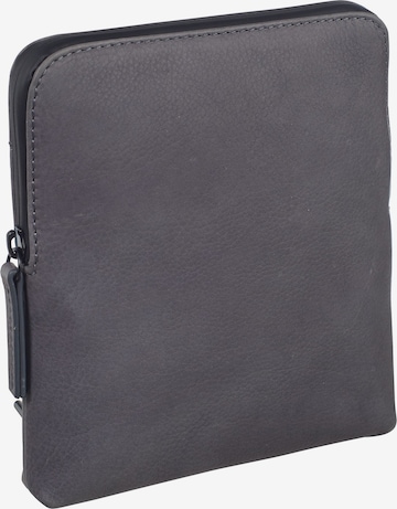 LEONHARD HEYDEN Crossbody Bag in Grey: front