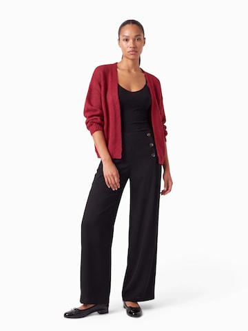 Cardigan 'VMMAYBE' VERO MODA en rouge