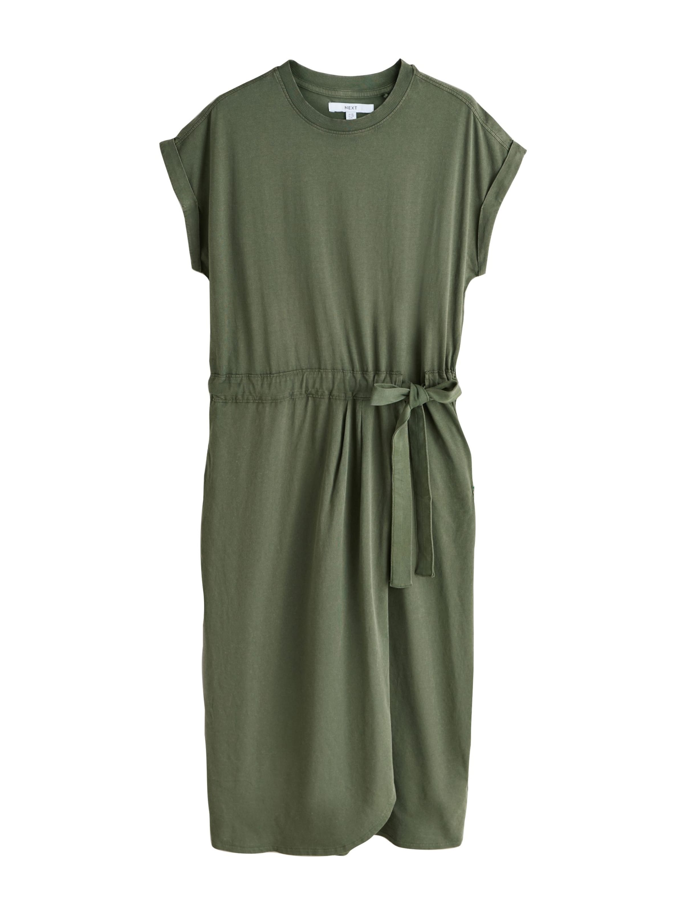 Next Платье в Зеленый: спереди