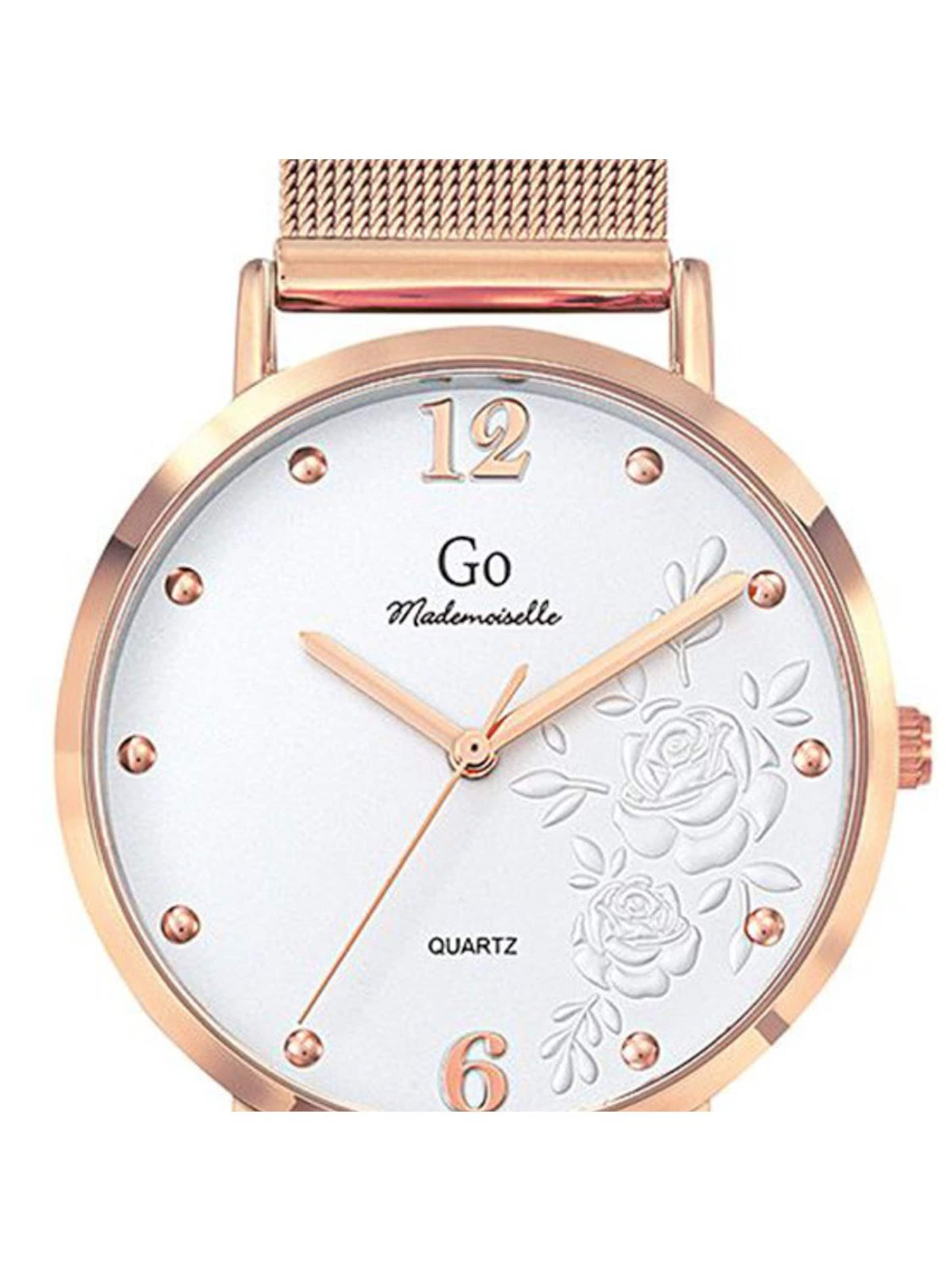 GO GirlOnly - Reloj analógico en oro