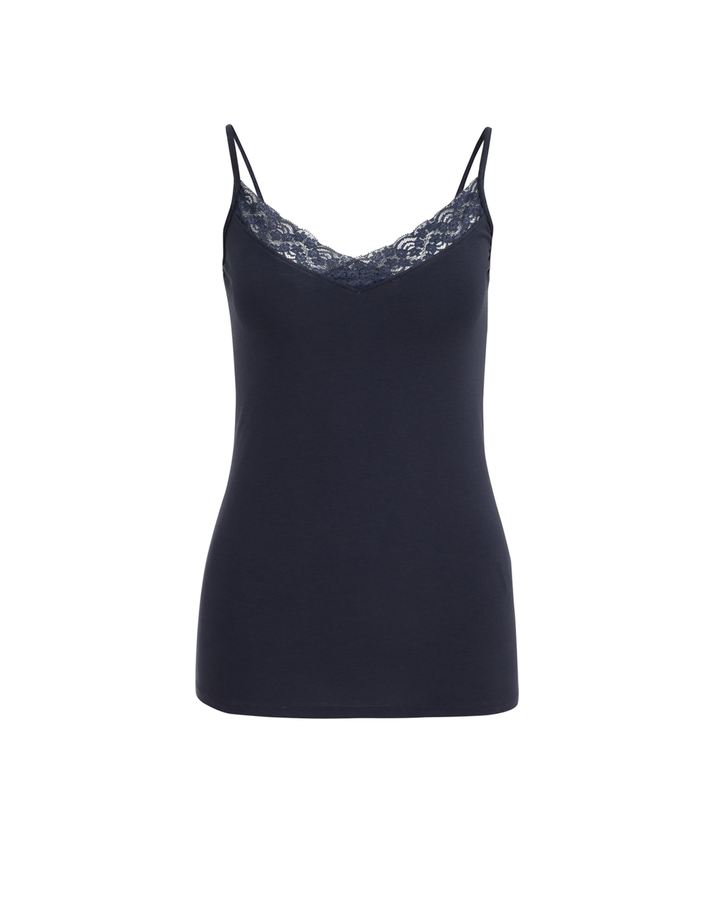 Top di WE Fashion in blu: frontale