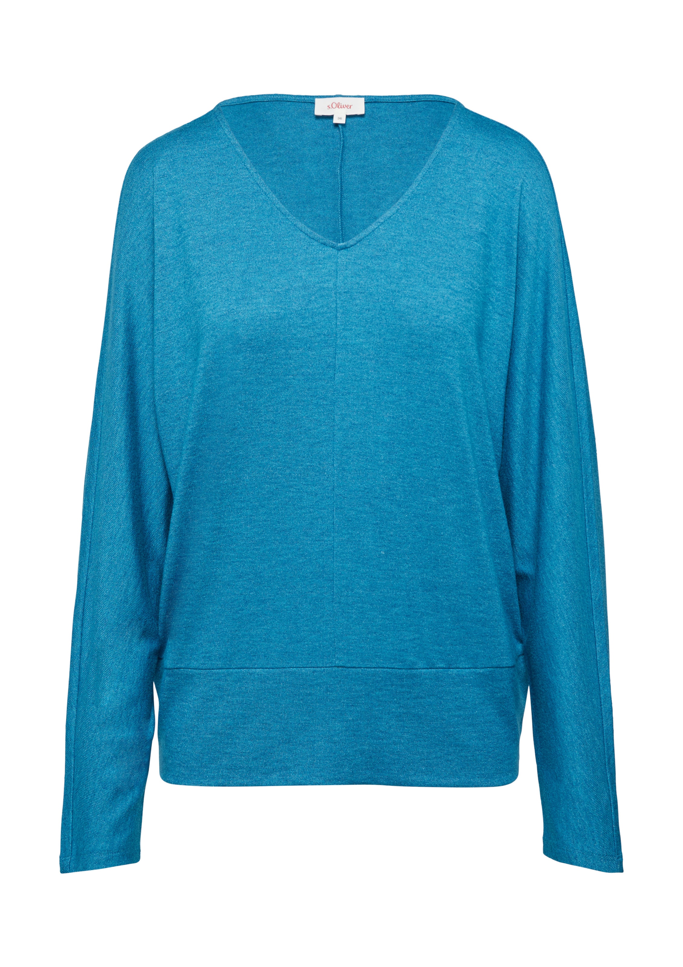 s.Oliver Shirt in Blauw: voorkant