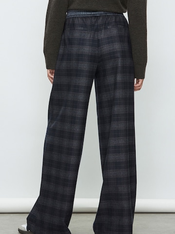 Next Wide Leg Hose in Blau