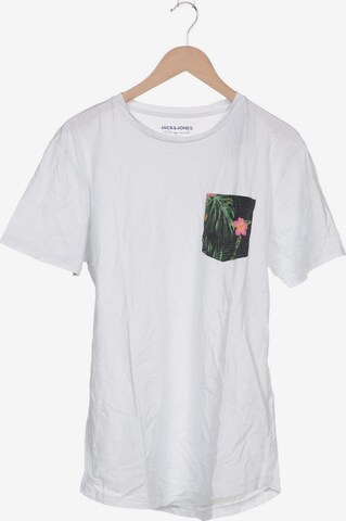 JACK & JONES T-Shirt 7XL in Weiß: predná strana