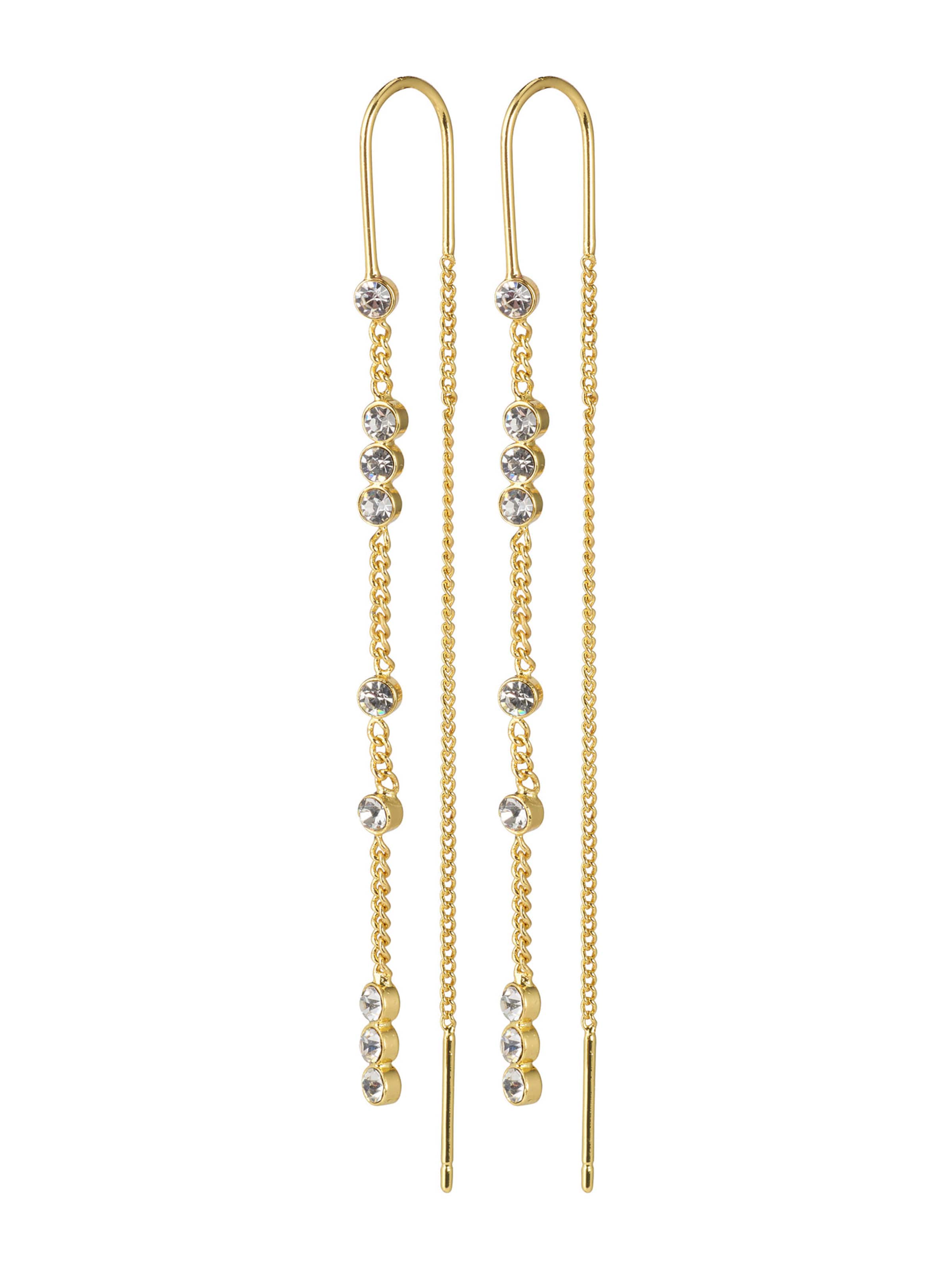 Pilgrim Ohrringe 'Kamari' in Gold: Vorderseite