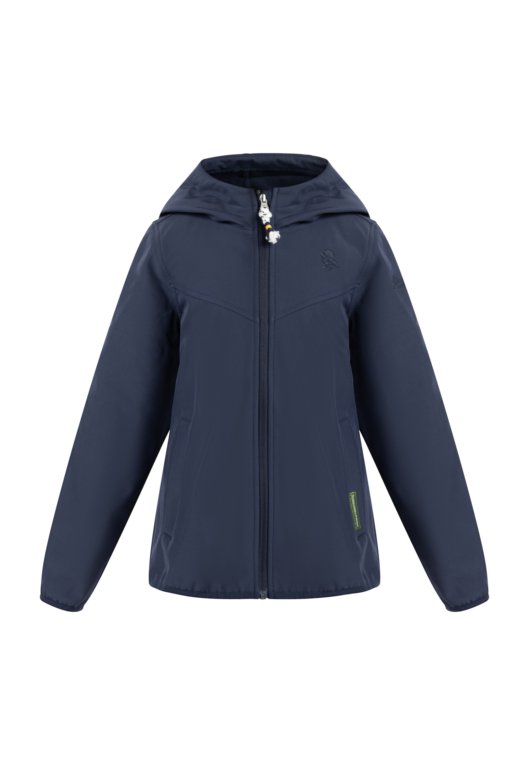 Schmuddelwedda Toiminnallinen takki värissä musta: etupuoli