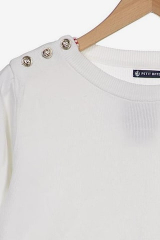 PETIT BATEAU Pullover S in Weiß