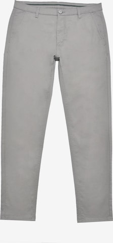 883Police Slimfit Chino 'Sarabia' in Grijs: voorkant