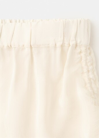 MANGO Regular Shorts 'Goji' in Beige