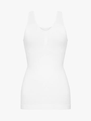 cfab (formerly creamy fabrics) - Top moldeador 'Figurformendes Shapewear Tanktop' en blanco: frente