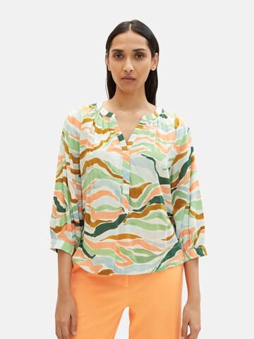 TOM TAILOR Blouse in Green: front