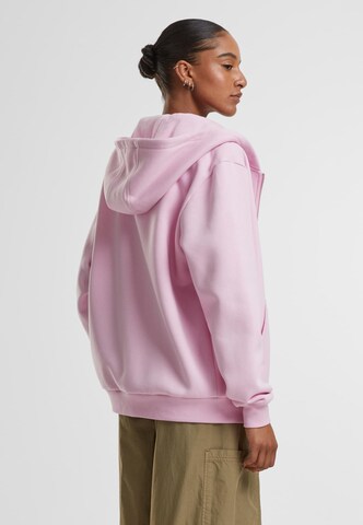 Urban Classics Sweat jacket in Pink