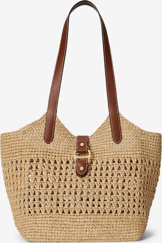 Lauren Ralph Lauren Shopper in Beige: voorkant
