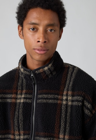 LEVI'S ® Fleece jacket 'Nolan' in Black