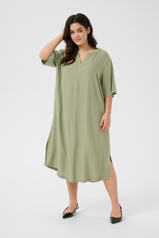 KAFFE CURVE Kleid 'Mille' in Grün