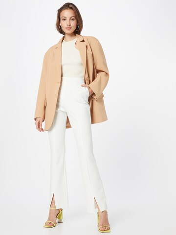 modström Flared Trousers 'Tanny' in White