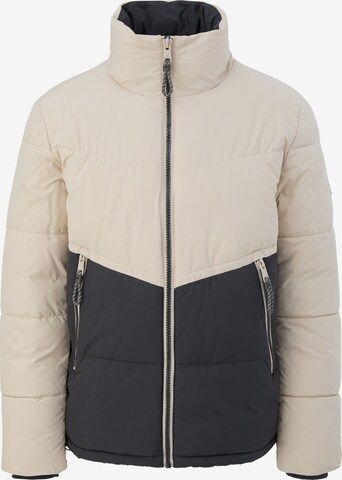 QS Winter Jacket in Beige: front