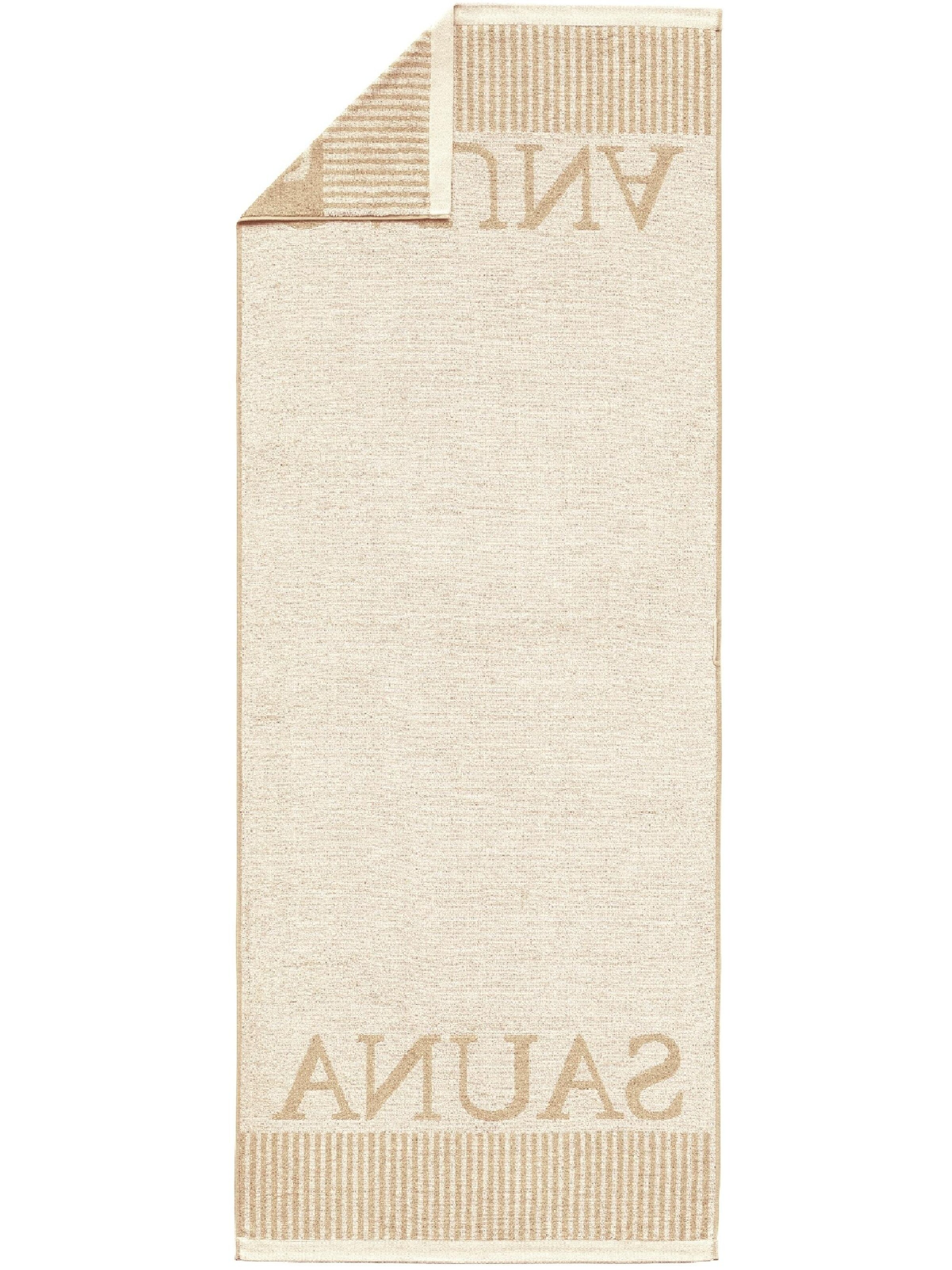 SCHIESSER Handtuch 'Rom' in Beige