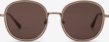 Kapten & Son Slnečné okuliare 'Rotterdam Transparent Hazel Brown' - Hnedá