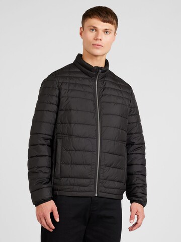 Veste mi-saison bugatti en noir : devant