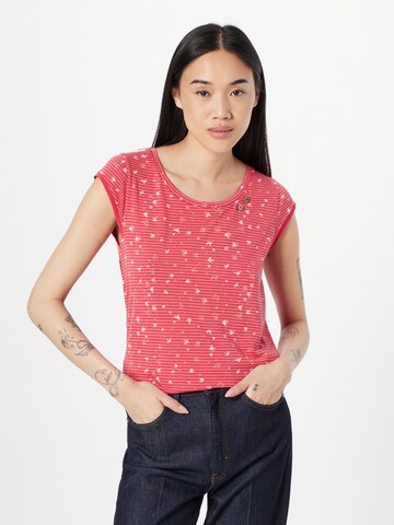 T-shirt 'DOMINNICA' Ragwear en rouge : devant