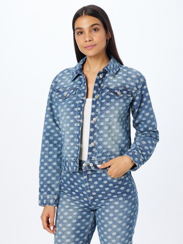 LMTD Between-Season Jacket 'IZZA' in Blue: front