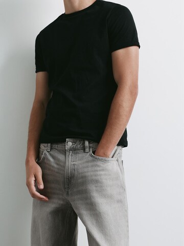 Pull&Bear Bő szár Farmer - szürke