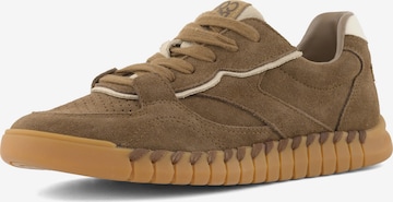 COLORS OF CALIFORNIA - Zapatillas sin cordones ' Cow suede sneaker ' en marrón: frente
