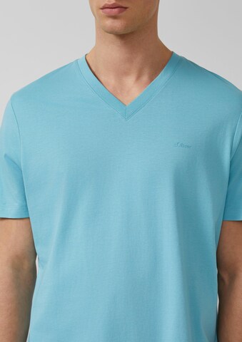 s.Oliver Shirt in Blauw