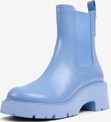 CAMPER Chelsea boots ' Milah ' in Blauw: voorkant