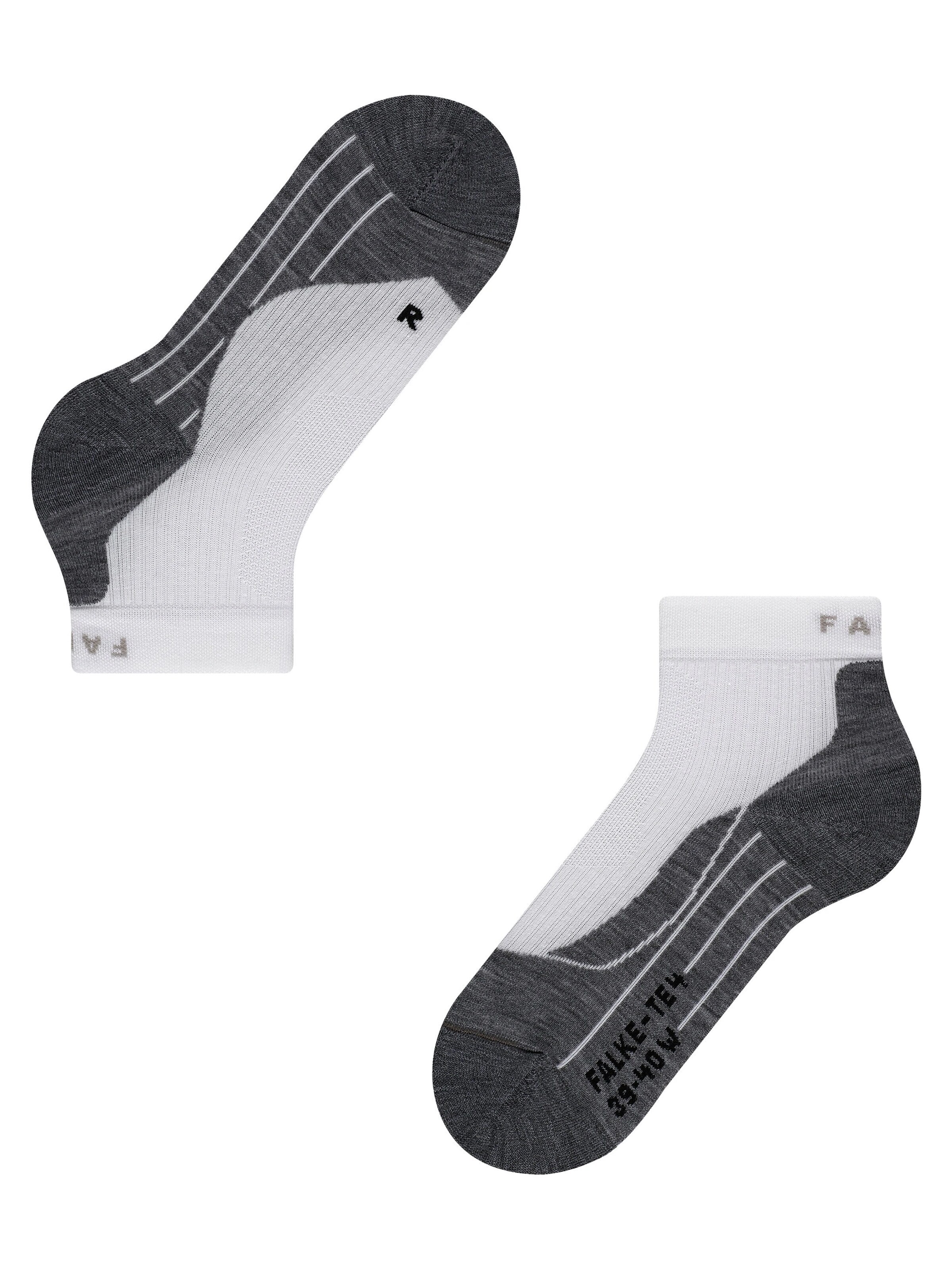 FALKE Athletic Socks 'TE 4 Short' in White