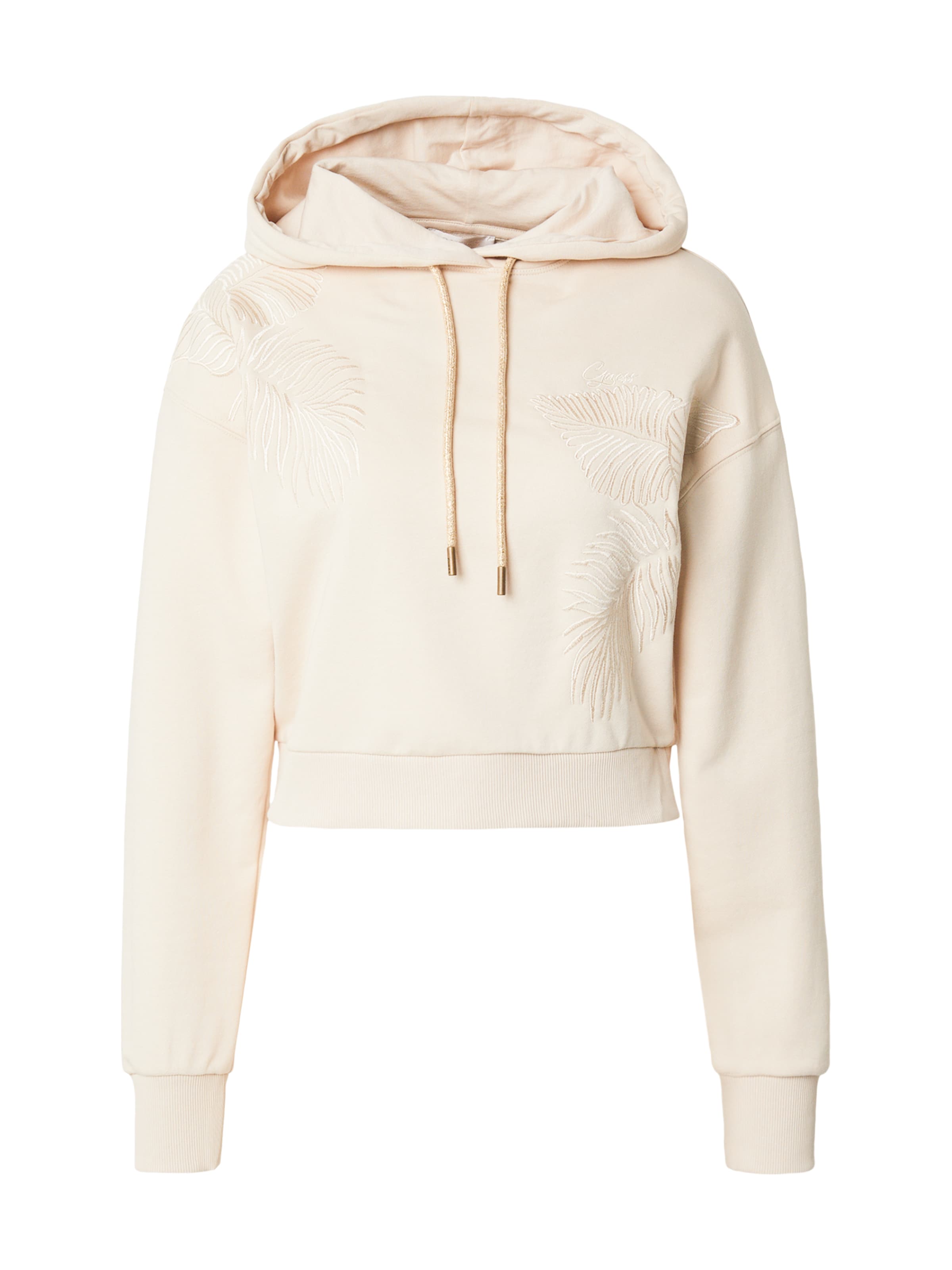 GUESS Sweatshirt in Beige: front