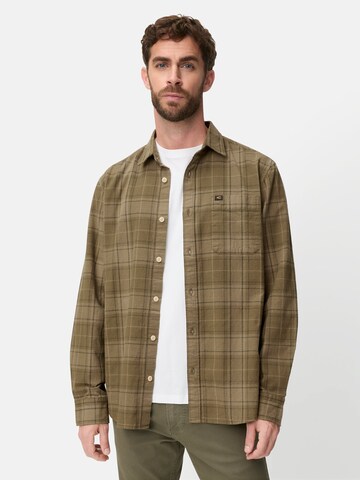 CAMEL ACTIVE Regular fit Button Up Shirt in Green: front